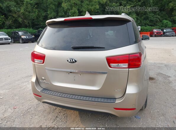 KNDMB5C19H6242727 2017 KIA SEDONA Gold 