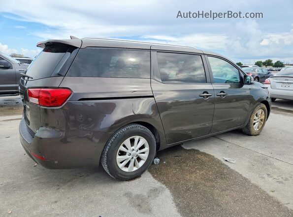 KNDMB5C19H6253386 2017 KIA SEDONA Charcoal Հետևի աջ