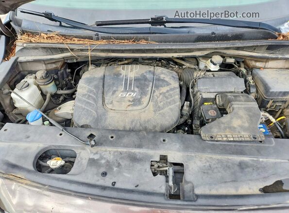 KNDMB5C19H6253386 2017 KIA SEDONA Charcoal Շարժիչի բաժամունքի տեսք