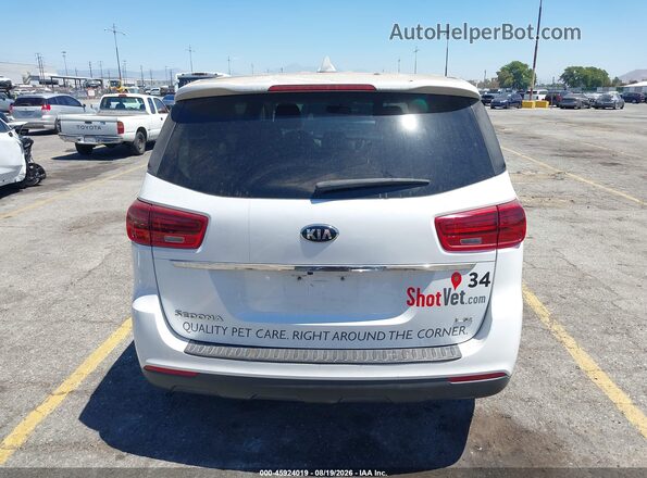 KNDMB5C19K6567434 2019 KIA SEDONA White 