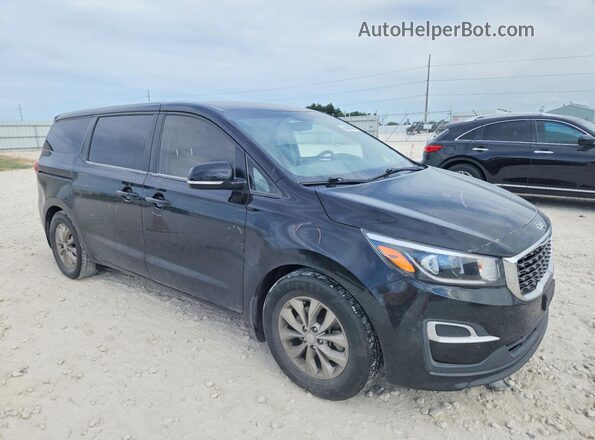 KNDMB5C19M6666306 2021 KIA SEDONA Black Delantero derecho