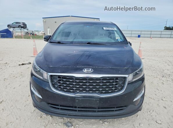 KNDMB5C19M6666306 2021 KIA SEDONA Black Vista frontal