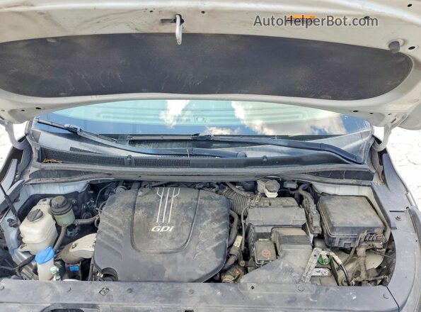 KNDMB5C1XG6094831 2016 KIA SEDONA Silver Вид підкапотного простору