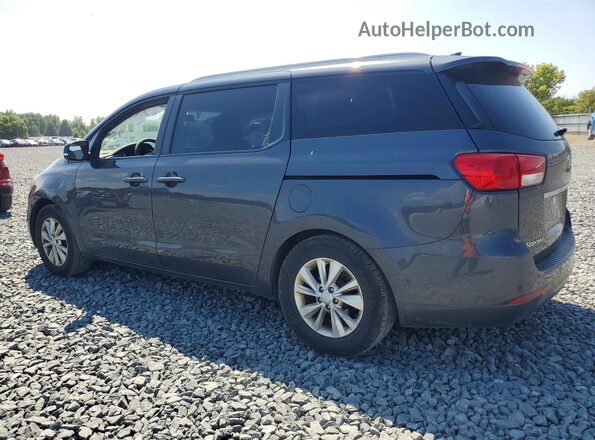 KNDMB5C1XG6171696 2016 KIA SEDONA Gray Հետևի ձախ