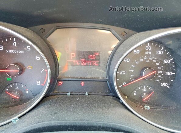 KNDMB5C1XG6171696 2016 KIA SEDONA Gray Սարքավորումների վահանակի տեսք