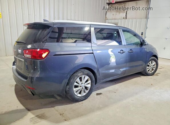 KNDMB5C1XG6185839 2016 KIA SEDONA Gray უკანა მარჯვენა