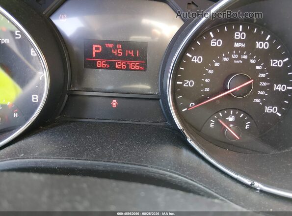 KNDMB5C1XG6207306 2016 KIA SEDONA Blue Widok tylnych siedzeń
