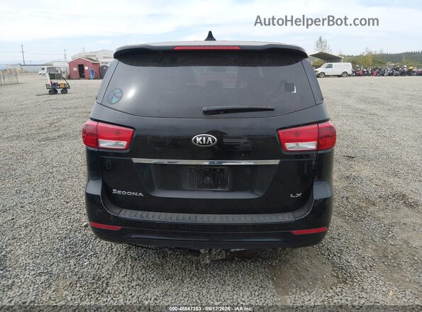 KNDMB5C1XH6230358 2017 KIA SEDONA Black 
