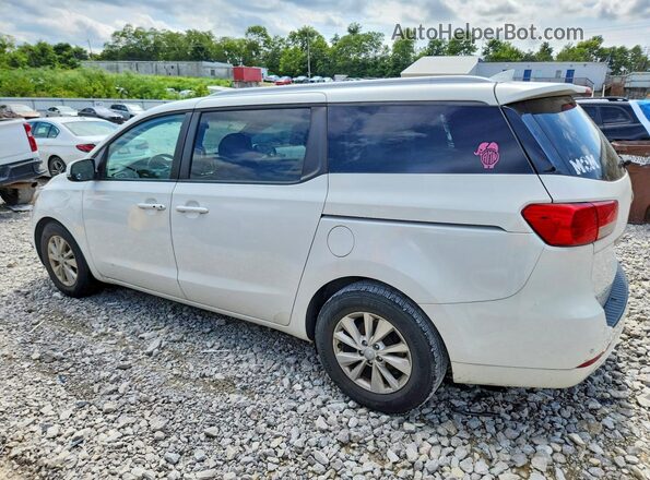 KNDMB5C1XH6245149 2017 KIA SEDONA White Задня ліва чверть
