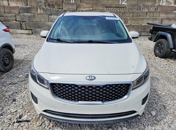 KNDMB5C1XH6245149 2017 KIA SEDONA White Вид спереду
