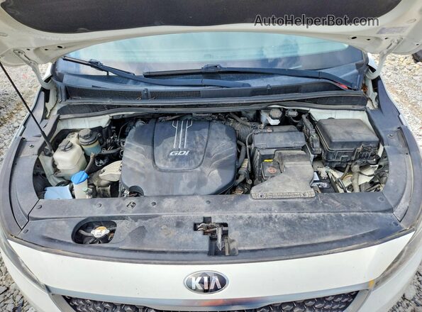 KNDMB5C1XH6245149 2017 KIA SEDONA White Вид підкапотного простору