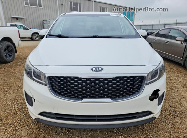 KNDMB5C1XH6323641 2017 KIA SEDONA White Widok z przodu