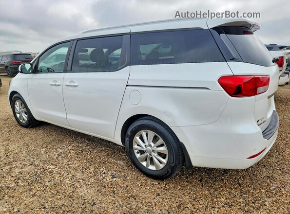 KNDMB5C1XH6323641 2017 KIA SEDONA White Tył lewy