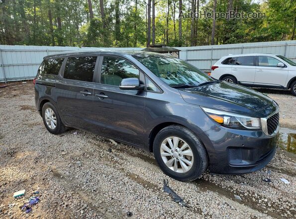 KNDMB5C1XH6332081 2017 KIA SEDONA Gray Առջևի աջ