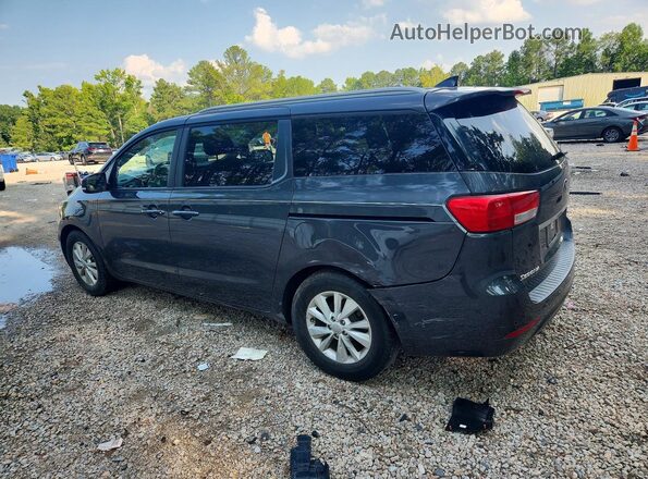 KNDMB5C1XH6332081 2017 KIA SEDONA Gray Հետևի ձախ
