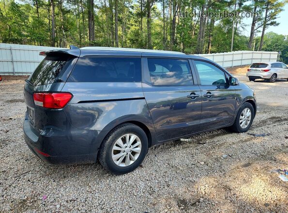 KNDMB5C1XH6332081 2017 KIA SEDONA Gray Հետևի աջ