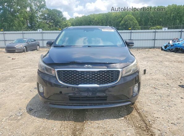 KNDMC5C11G6141452 2016 KIA SEDONA Charcoal Front view