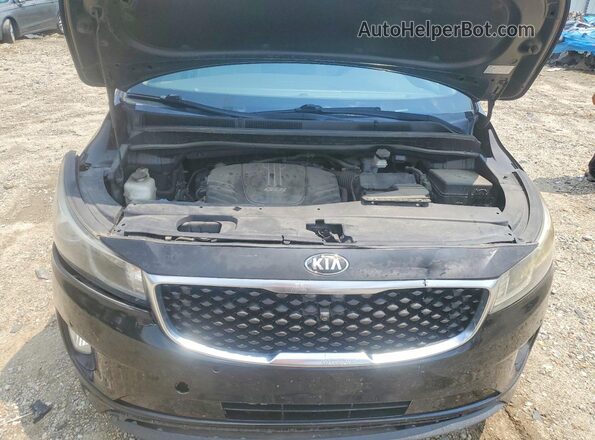 KNDMC5C11G6141452 2016 KIA SEDONA Charcoal Engine compartment view