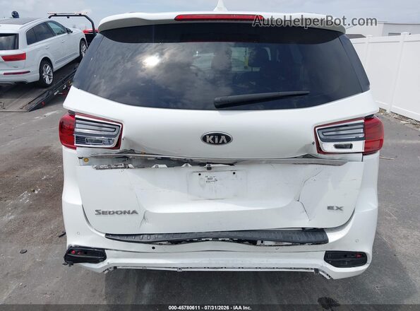 KNDMC5C11L6597607 2020 KIA SEDONA White Widok z przodu
