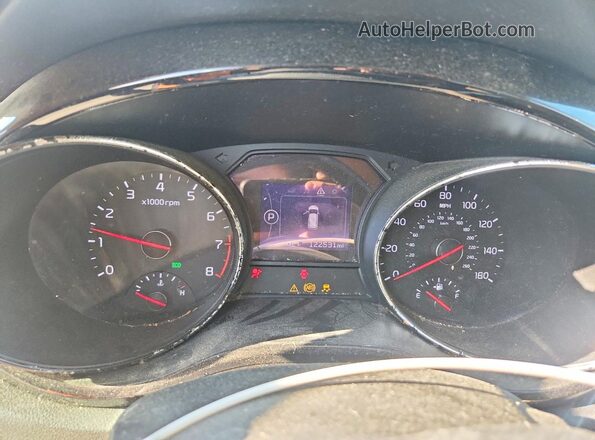 KNDMC5C13G6139475 2016 KIA SEDONA Черный Вид щитка приборов