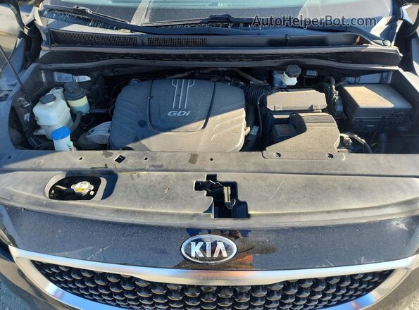 KNDMC5C13G6139475 2016 KIA SEDONA Черный Вид подкапотного пространства