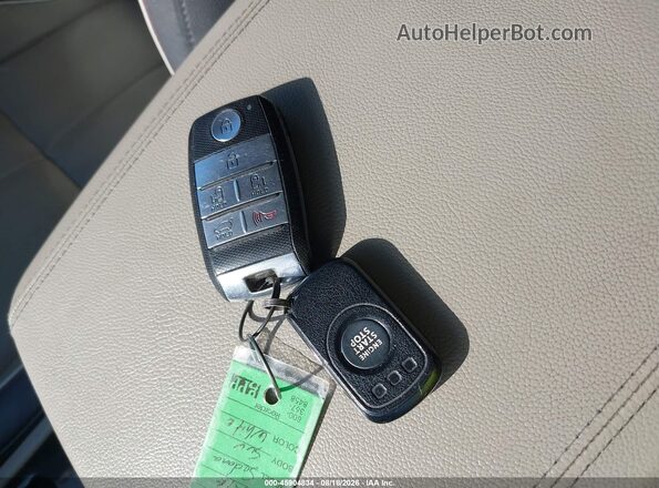 KNDMC5C13G6153960 2016 KIA SEDONA White წინა პანელის ხედი