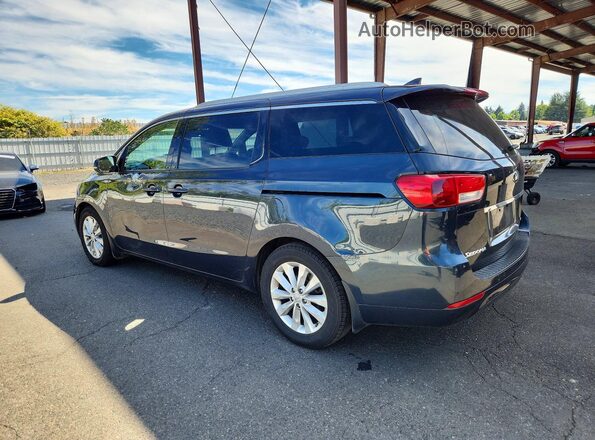 KNDMC5C13G6187462 2016 KIA SEDONA Угольный Вид спереди