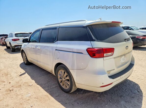 KNDMC5C13G6197036 2016 KIA SEDONA White Tył prawy