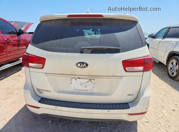 KNDMC5C13G6197036 2016 KIA SEDONA White Widok komory silnika