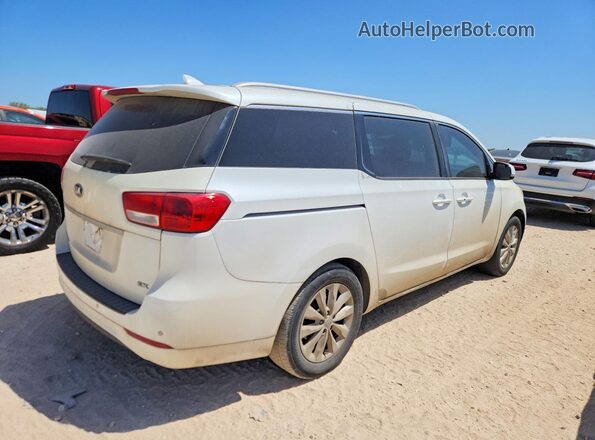 KNDMC5C13G6197036 2016 KIA SEDONA White Widok z przodu