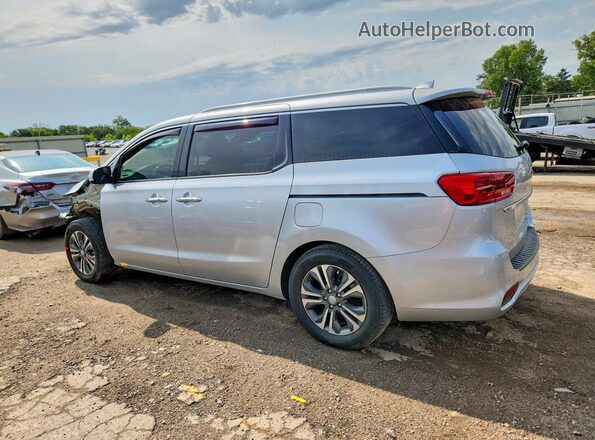 KNDMC5C14M6671555 2021 KIA SEDONA Silver Tył lewy