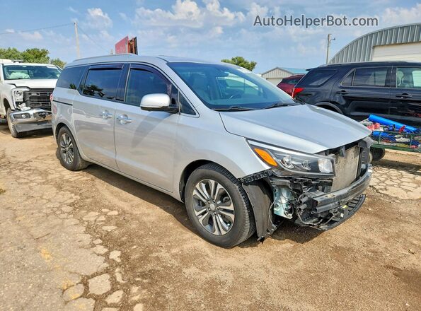 KNDMC5C14M6671555 2021 KIA SEDONA Silver Przód prawy