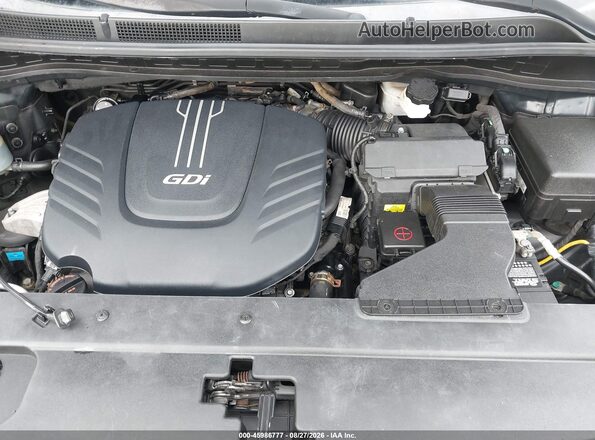 KNDMC5C16G6148025 2016 KIA SEDONA Черный Вид сзади
