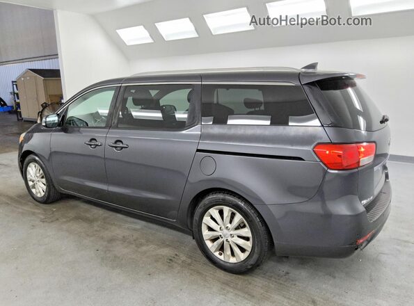 KNDMC5C18G6207432 2016 KIA SEDONA Charcoal Tył lewy