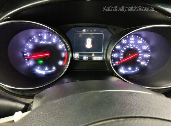 KNDMC5C18G6207432 2016 KIA SEDONA Charcoal Widok zestawu wskaźników