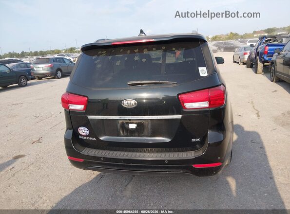 KNDMC5C1XG6175017 2016 KIA SEDONA Black 