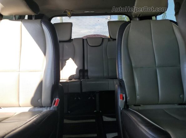 KNDME5C13H6282633 2017 KIA SEDONA White Widok tylnych siedzeń