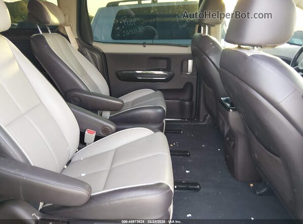 KNDME5C14J6376431 2018 KIA SEDONA Blue Widok naklejki z numerem VIN