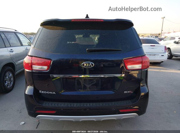 KNDME5C14J6376431 2018 KIA SEDONA Blue 