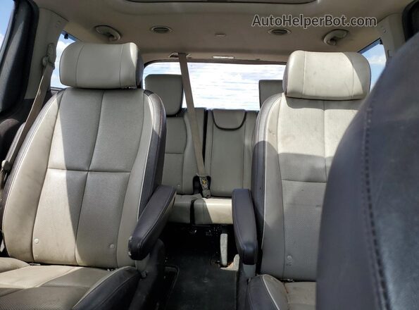 KNDME5C14J6400694 2018 KIA SEDONA Burgundy Widok tylnych siedzeń