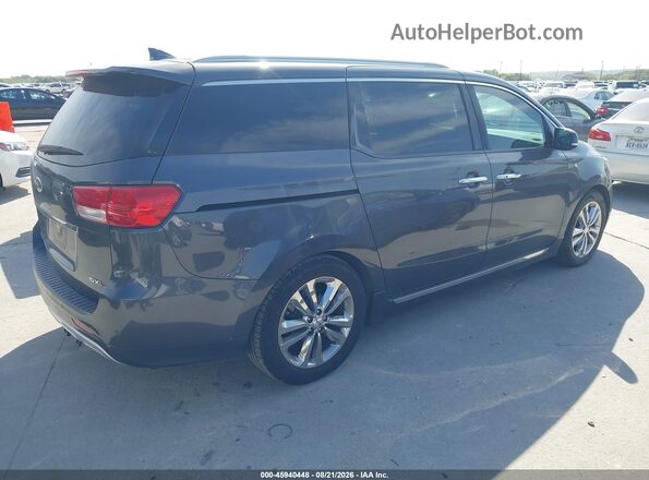 KNDME5C19G6142679 2016 KIA SEDONA Gray Rear right