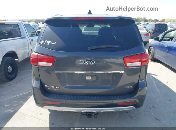 KNDME5C19G6142679 2016 KIA SEDONA Gray 