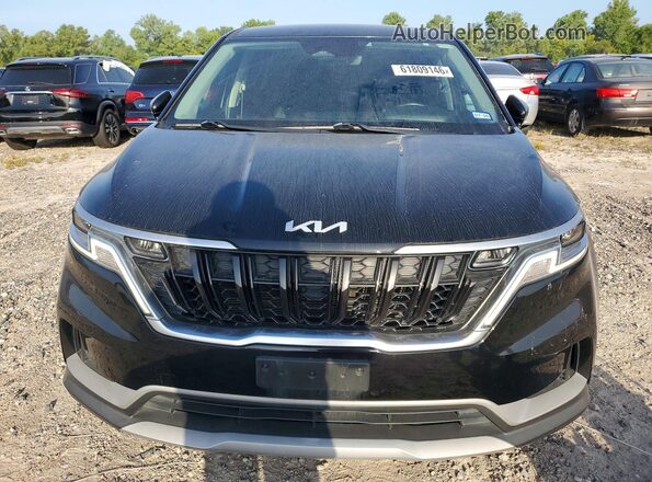 KNDNB4H32N6094330 2022 KIA CARNIVAL Black Вид спереду