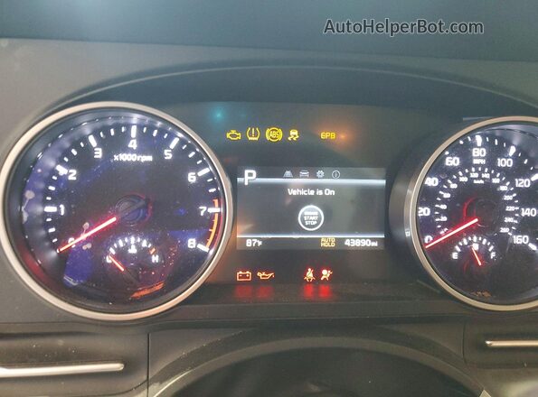 KNDNB4H32P6227719 2023 KIA CARNIVAL Gray ხელსაწყოთა პანელის ხედი