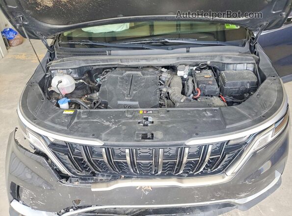 KNDNB4H32P6227719 2023 KIA CARNIVAL Gray ძრავის განყოფილების ხედი