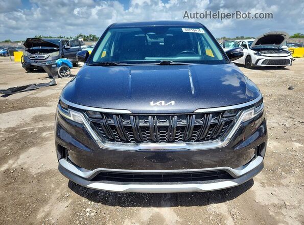 KNDNB4H32P6253818 2023 KIA CARNIVAL Черный Вид спереди