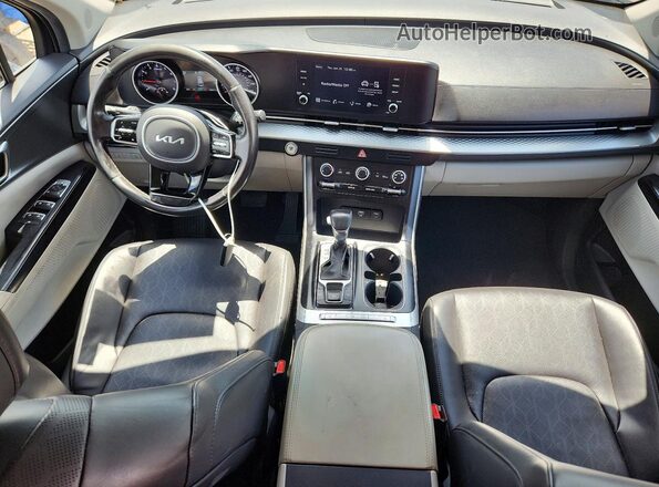 KNDNB4H32P6253818 2023 KIA CARNIVAL Черный Вид панели приборов