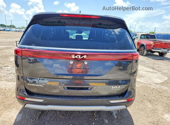 KNDNB4H32P6253818 2023 KIA CARNIVAL Черный Вид сзади