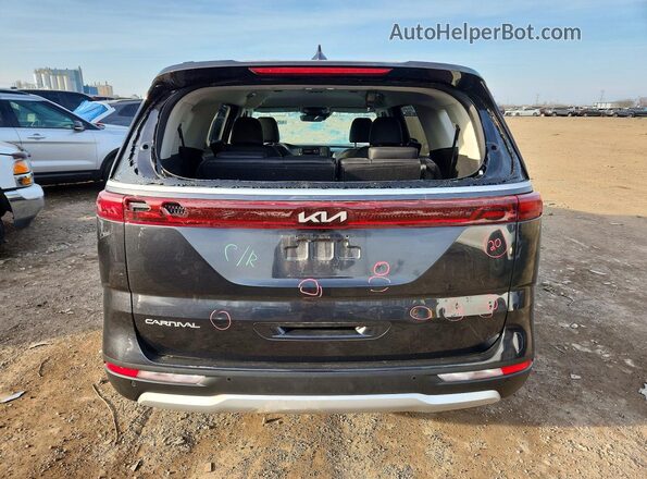 KNDNB4H33R6401199 2024 KIA CARNIVAL Charcoal Rear view