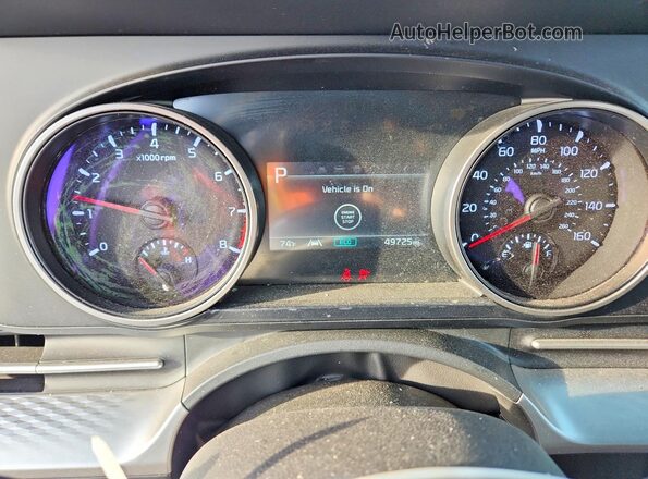 KNDNB4H33R6401199 2024 KIA CARNIVAL Charcoal Instrument cluster view